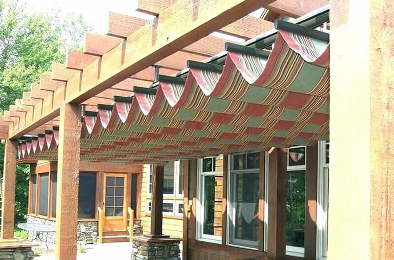 Những thiết kế mái xếp lượn sóng đẹp cho các quán cafe và quán ăn hiện nay